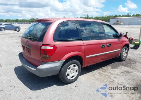 2002 Dodge Caravan Se from USA, damaged, VIN 1B4GP25332B508671
